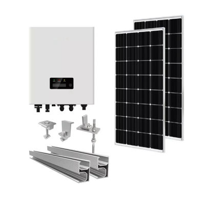 qualidade  Price 1000W Commercial Power Module Monocrystalline Home On Grid 200KW Solar Panel System fábrica