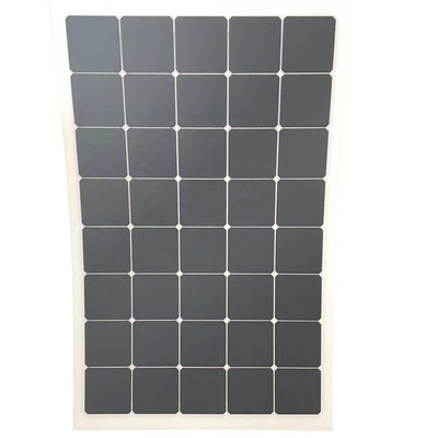 High Efficiency SunPower Manufacturer Customized Flexible Solar Panels 170W 27.5V 125mmx125mm
